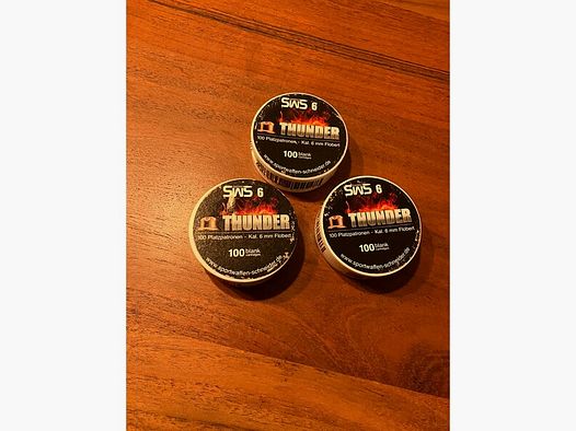 3 Dosen 6mm Platzpatronen