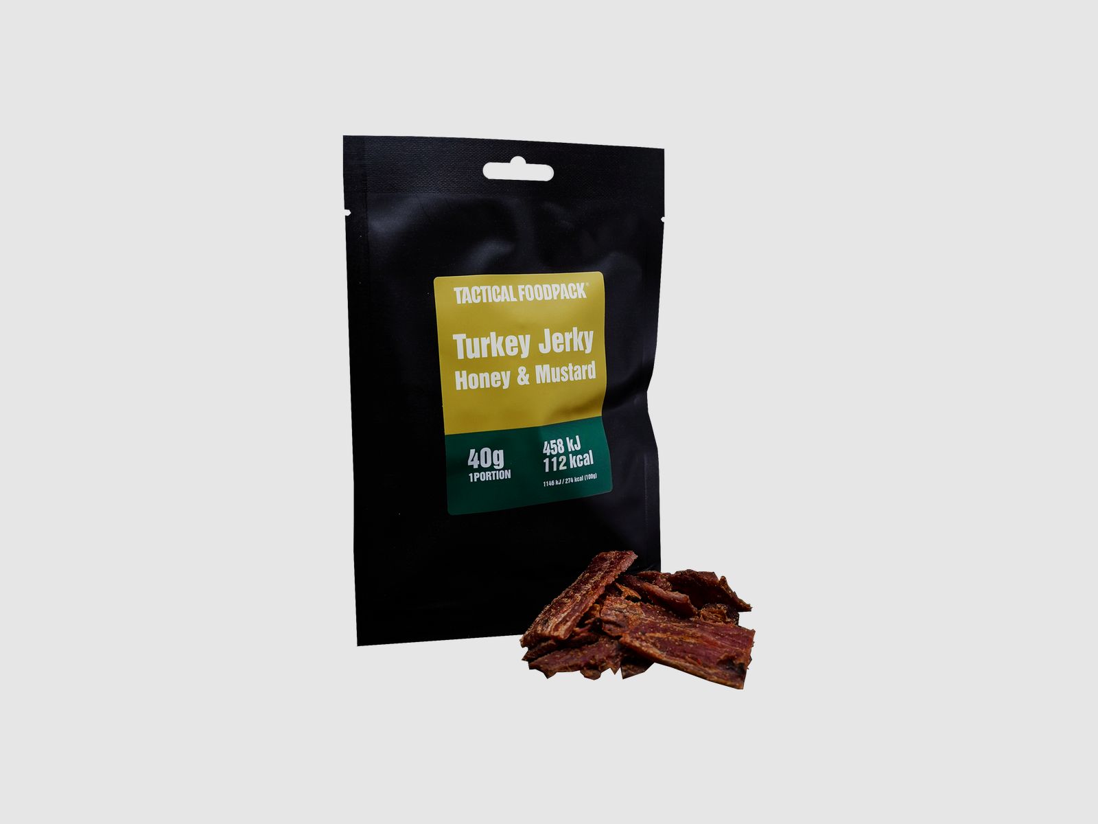 TACTICAL FOODPACK Turkey Jerky Honey & Mustard 40g