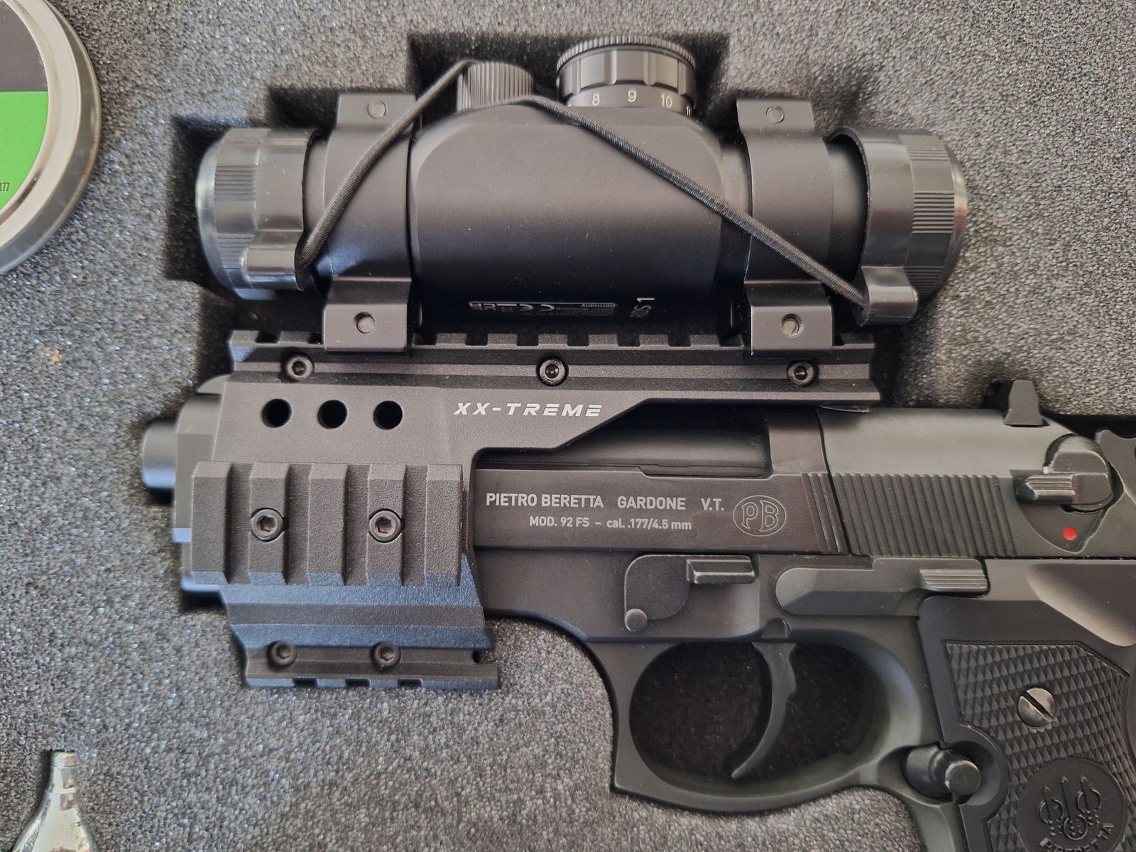 Beretta 92 FS XX-Treme 4,5 mm Diabolo bronzé pistolet Co2