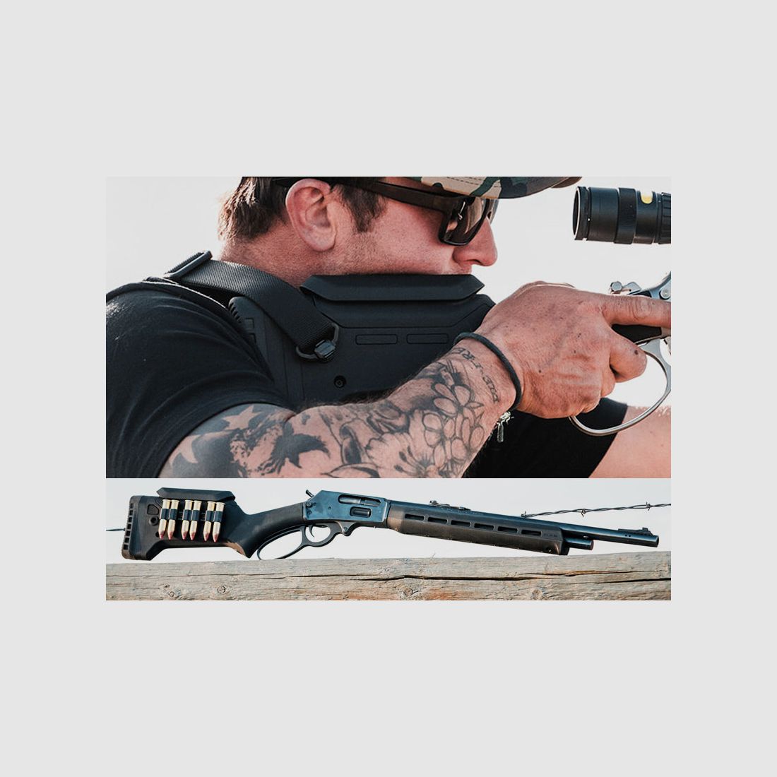 MAGPUL ELG M-LOK Set di calci per MARLIN Nero, per sistema Marlin 1895