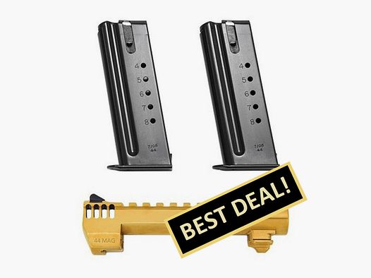 Magnum Research C-Lauf Desert Eagle 6" (6 cali) Gold IMB .44RemMag