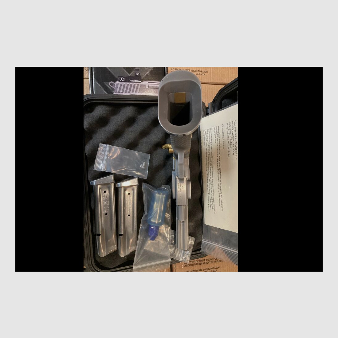 Infinity 2011 IPSC Open Racegun 38 Super Auto
