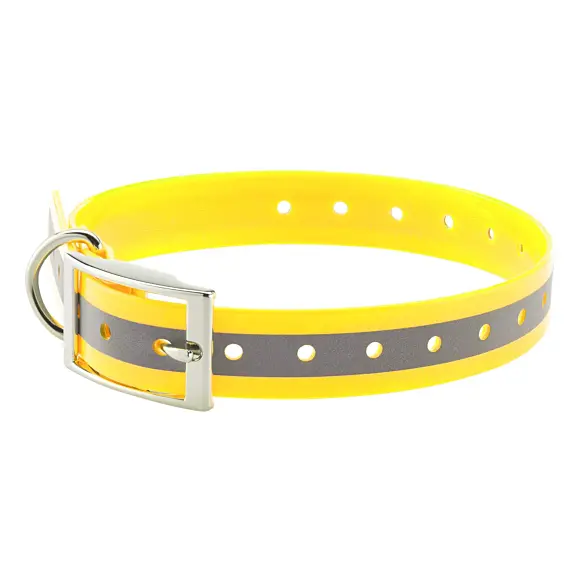 Halsband Für Hunde Country Polyurethan Mit Reflektierender Band, Bild 3 von 4