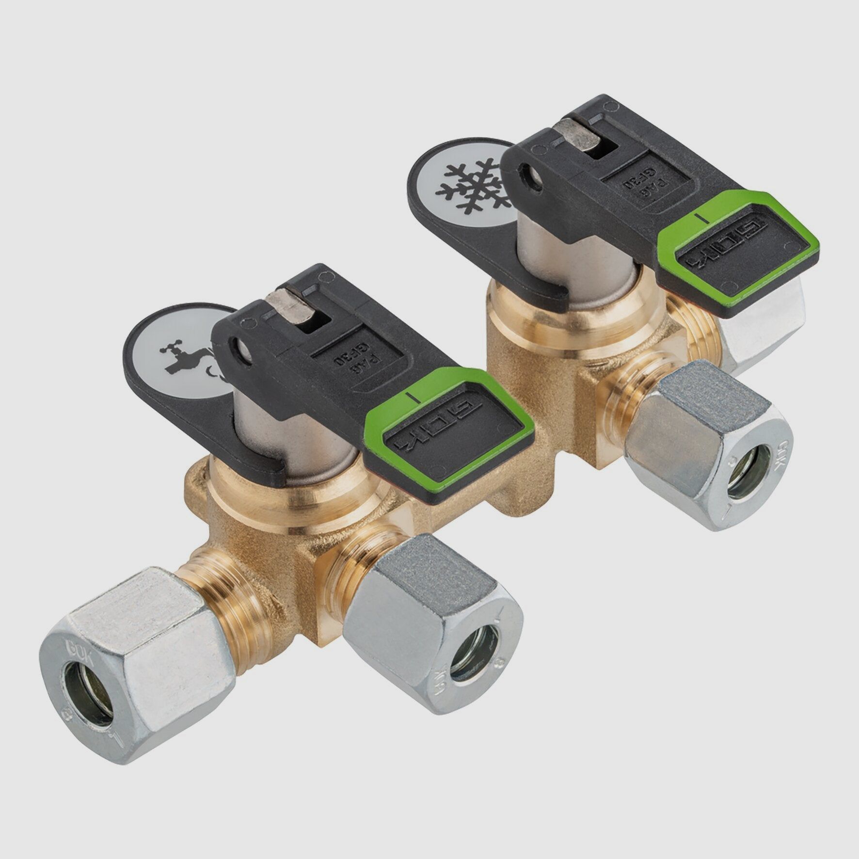 Verteilerblock KSV-AB2 lang, ø 10 mm