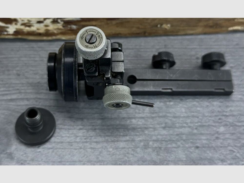 PGH Suhl Mod. 150 Kal.: .22lr + SB 10x42 + Anschütz - Diopter .22lr