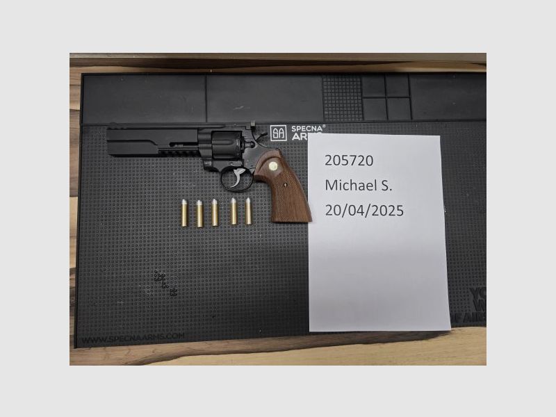 King Arms .357 Python 6 Zoll Evil-Killer Gas-Revolver 6mm BB Airsoft