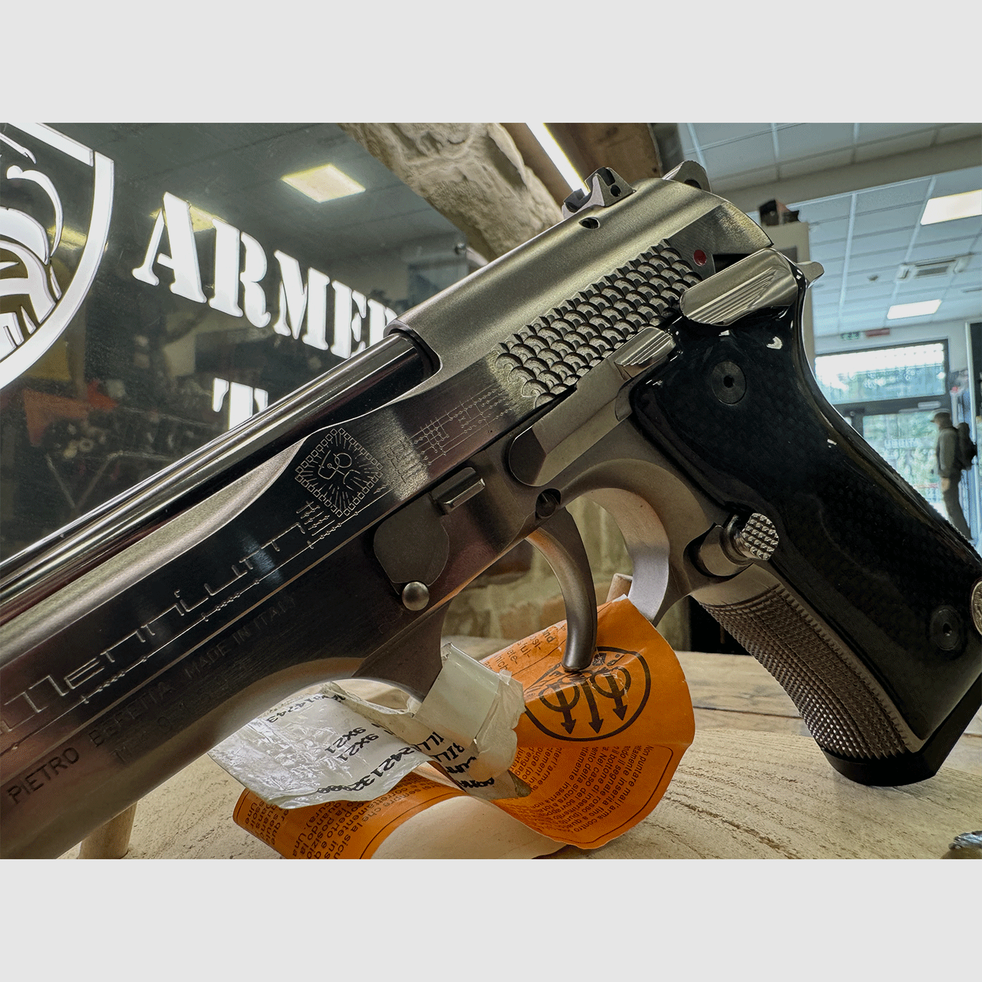 NUOVA – PISTOLA – BERETTA MOD. BILLENNIUM SERIE LIMITATA cal. 9×21, immagine 2 di 9