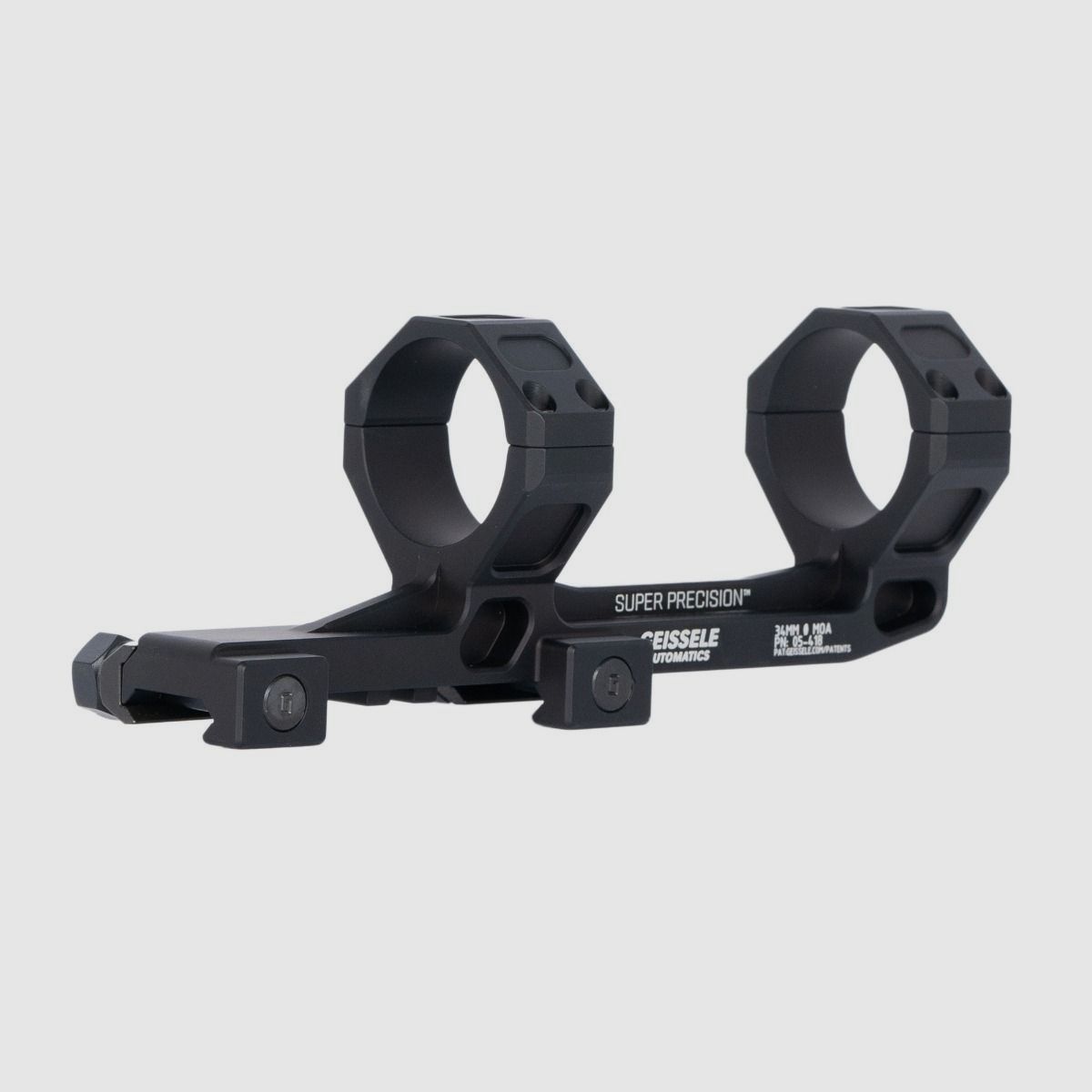 GEISSELE Super Precision AR15/M4 34mm Hyper Extended Scope Mount BLK, Bild 2 von 6