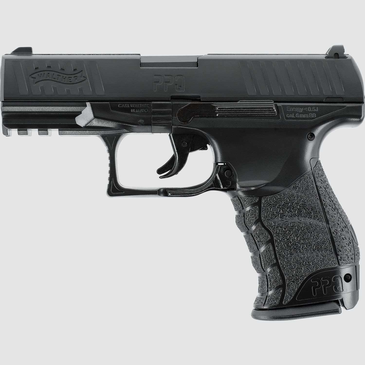 Walther PPQ, < 0,5 J, Federdruck