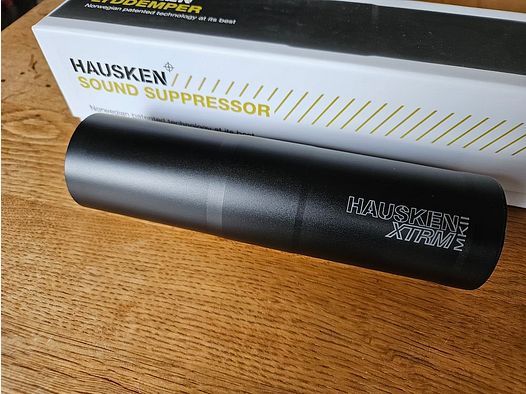 HAUSKEN JAKT JD184 XTRM MKII - Cal. 8mm - M15x1 - Silencieux - État impeccable - Emballage d'origine