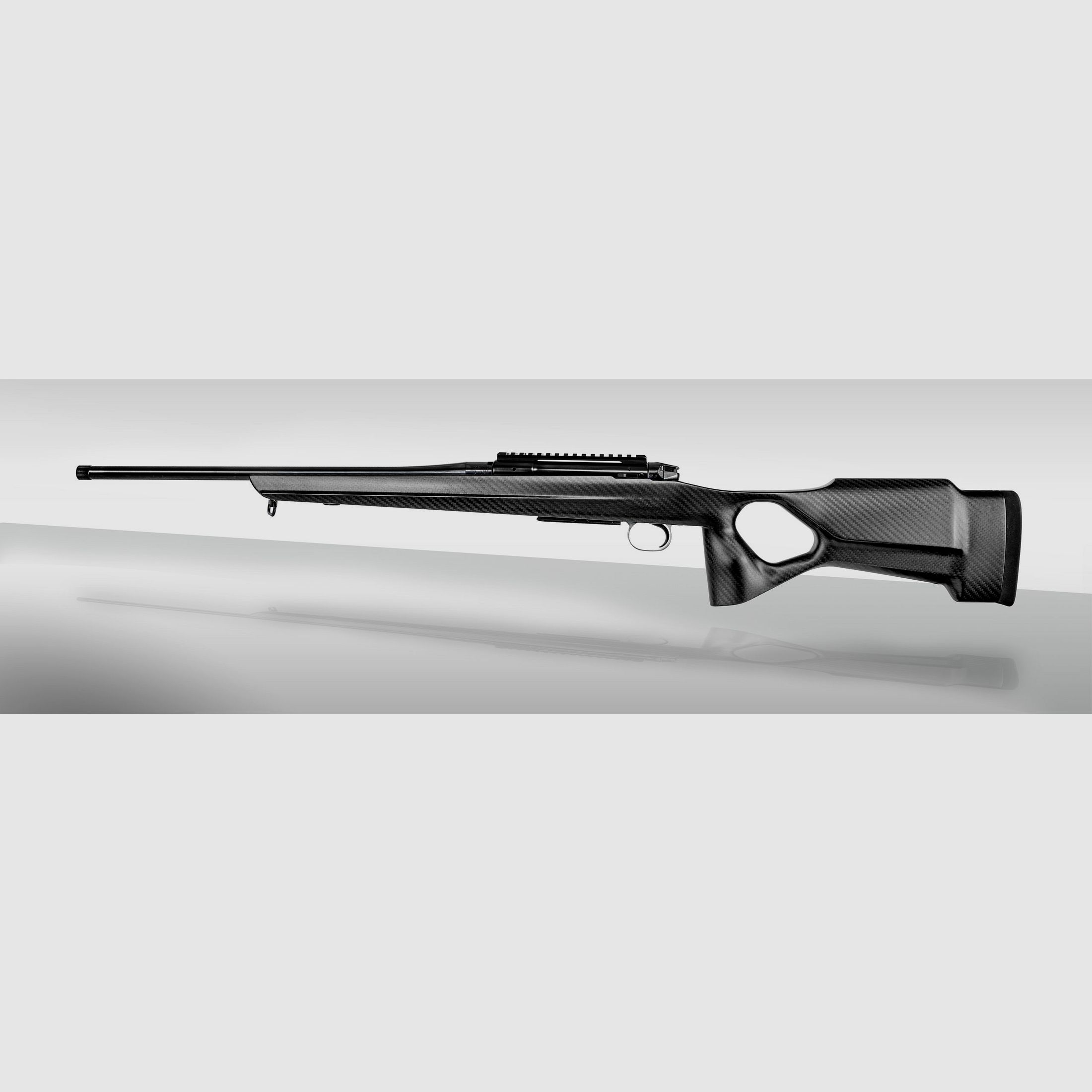 Repetierer Heym SR30 Black Carbon Ranger .308 Win. (7.62x51) Carbon Universal-Lochschaft, Rechtssystem, LL500mm, MT M14x1, mit Picatinnyschiene, Bild 3 von 3