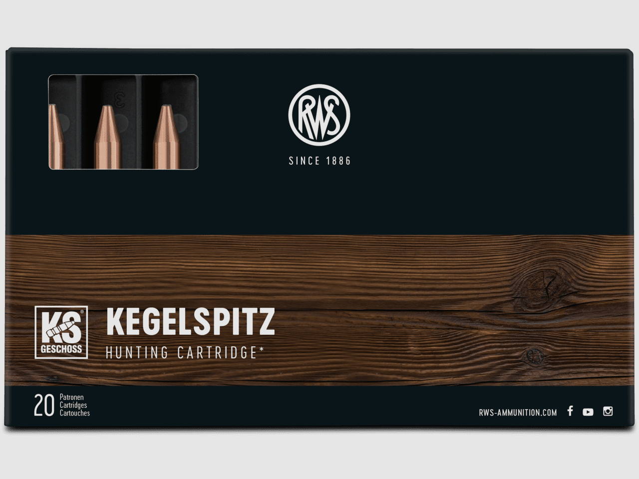 RWS 7x57 R KS 162gr. - 20 Stk