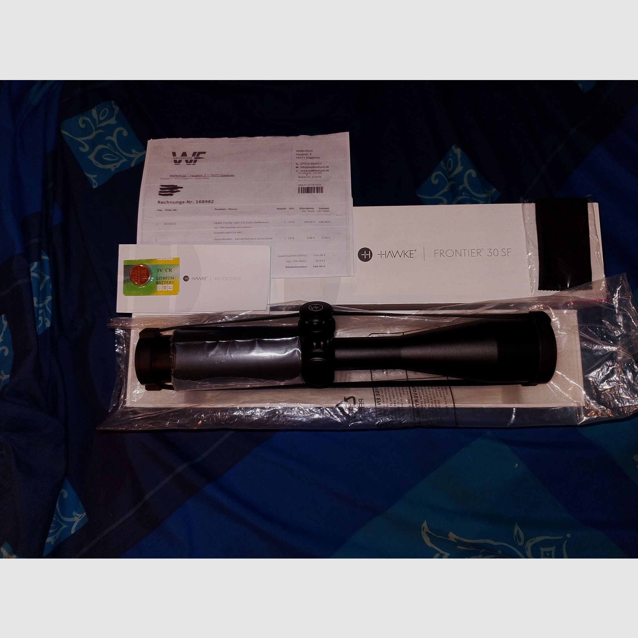 Telescopio HAWKE frontier SF30