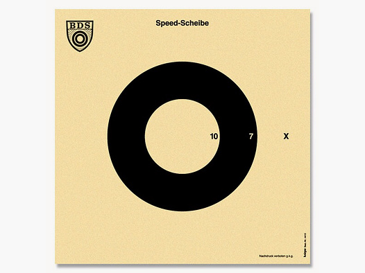 BDS Speed Scheibe (Z 10)