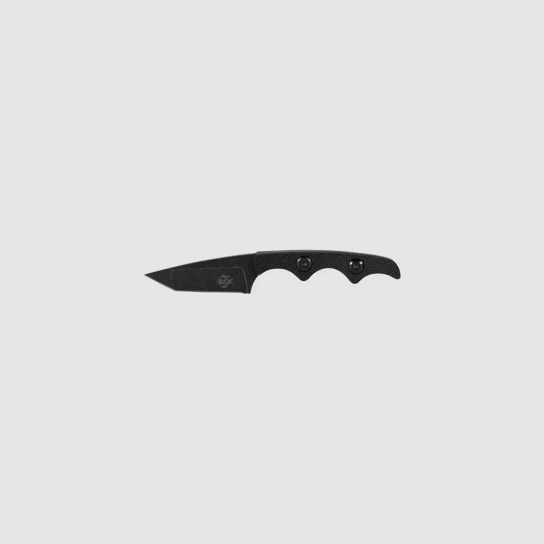 KH Security KH Security Neck Knife Straight Black