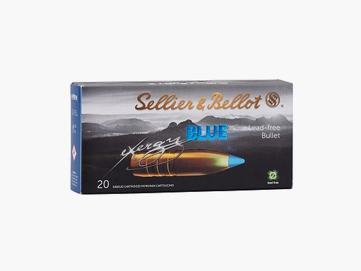 Sellier & Bellot 6,5 Creedmoor Exergy Blue 7,8g/120grs Cartucce per Fucile Senza Piombo