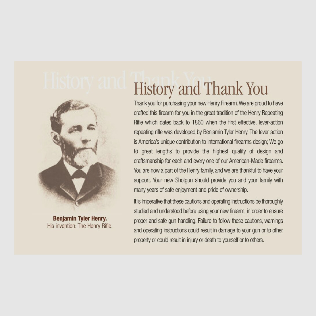 HENRY REPEATING ARMS X MODEL