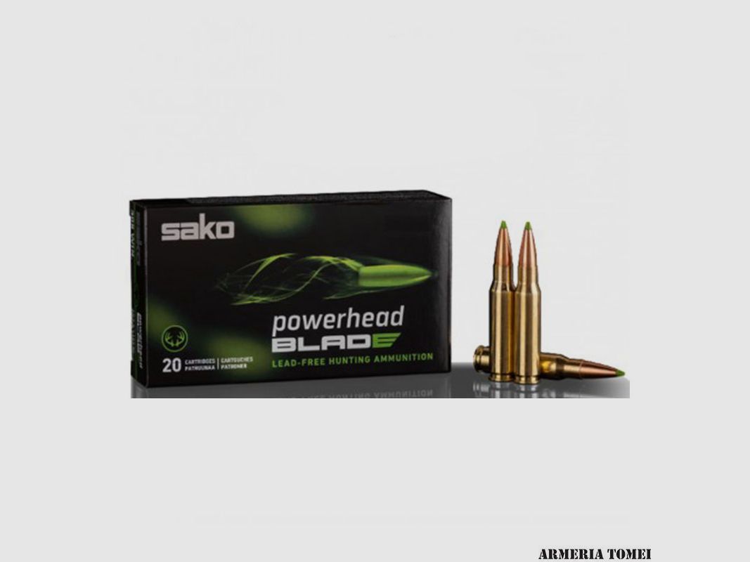 SAKO – 308 Win. POWERHEAD BLADE 9,7g / 150gr. Tipped Expanding Copper (20 uds) -645A