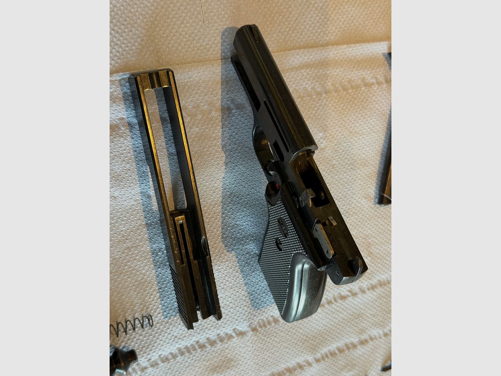 SM Rhöner SM 80 – Klassische Schreckschusspistole im Kaliber 8mm P.A.K. (PTB 267, Beschuss KC 1992)