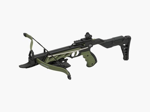 Arco a pistola 80 lbs Alligator II verde