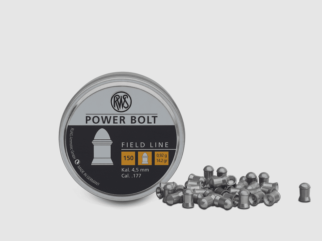 RWS FIELD-L Pow Bolt Diabolo 4,5 mm 0,92g BLI 150er