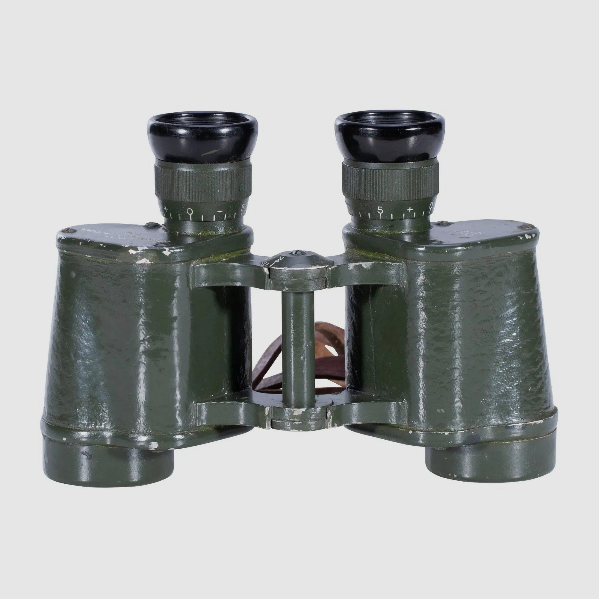 Ungarische Armee Ungarisches Fernglas 6 x 30 Lederbehälter gebraucht