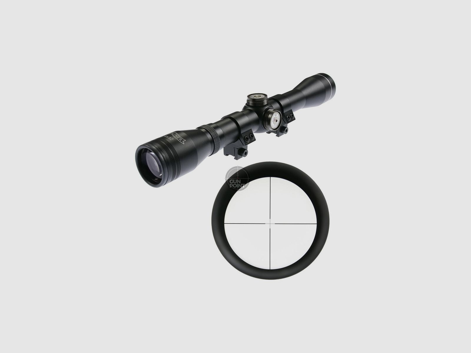 Walther - Umarex Zielfernrohr 4 x 32 mit Absehen 8