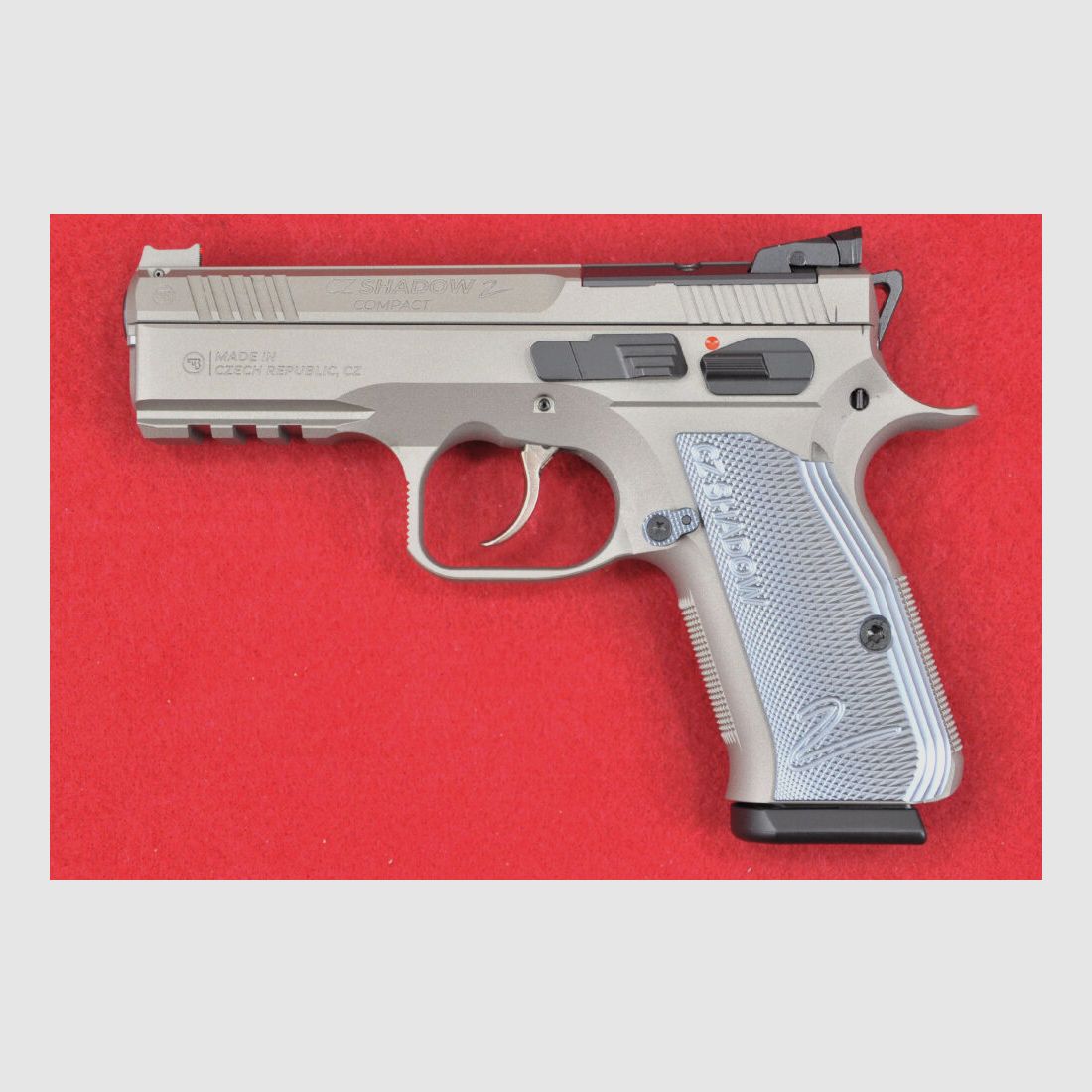CZ Shadow 2 Compact Titan Zilver OR 9mm Luger