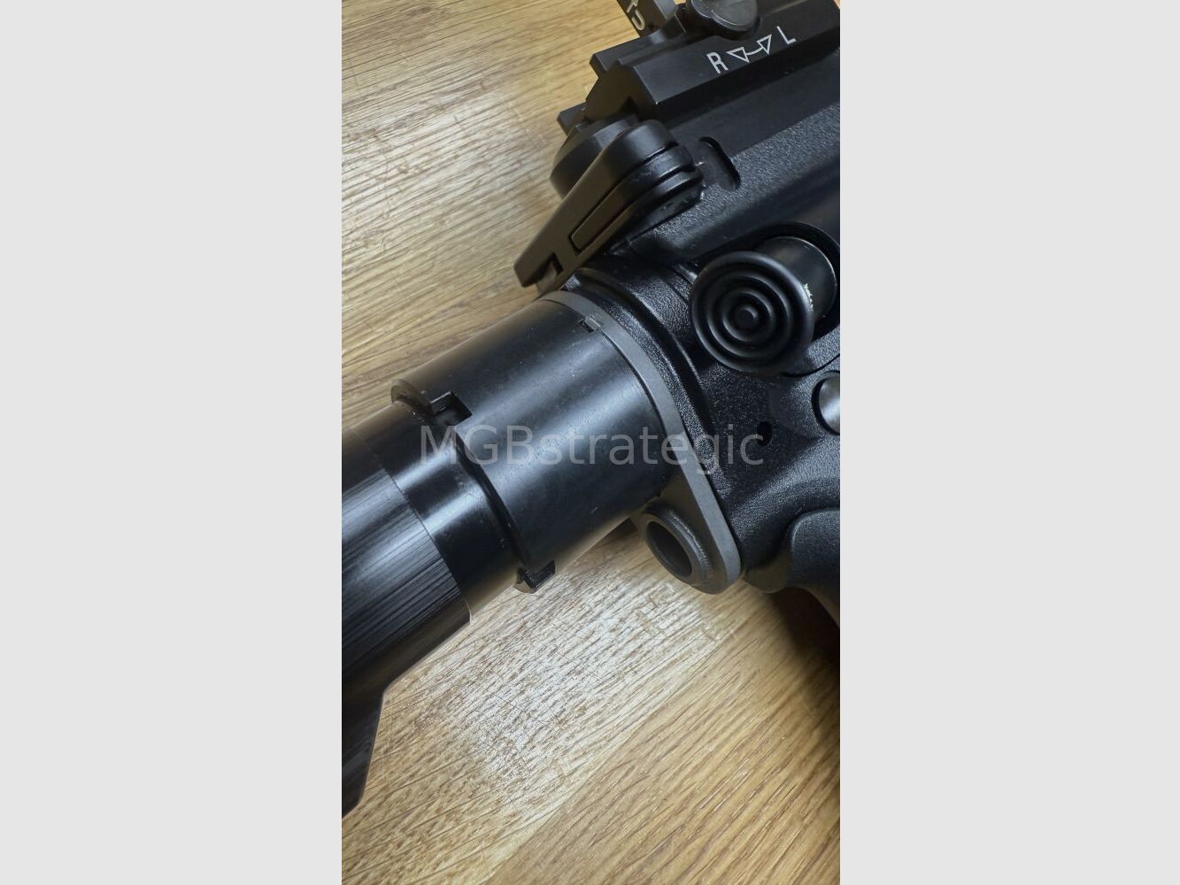 Heckler & Koch GmbH MR223 A3 Sport 14,5" wersja specjalna MGBs - długi uchwyt - końcówka QD - zatrzymanie ręki