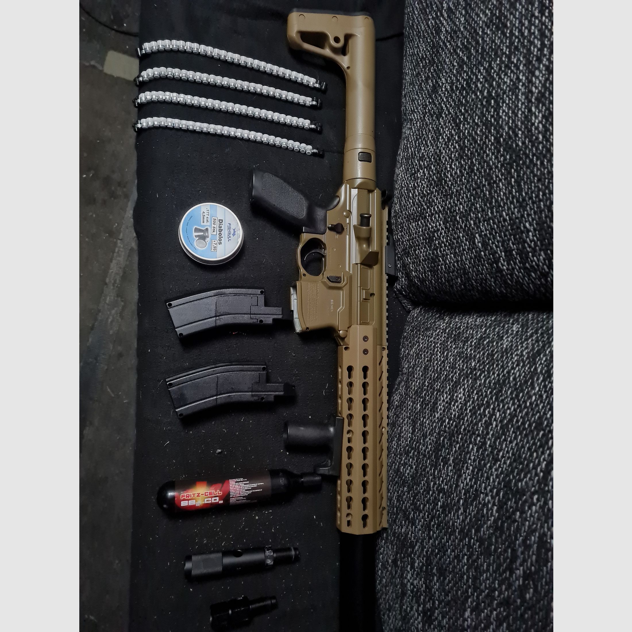 Sig Sauer MCX CO2 4,5mm non Blowback
