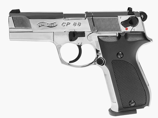 Wiatrówka Walther CP88 4,5 mm - polished chrome (416.00.02)