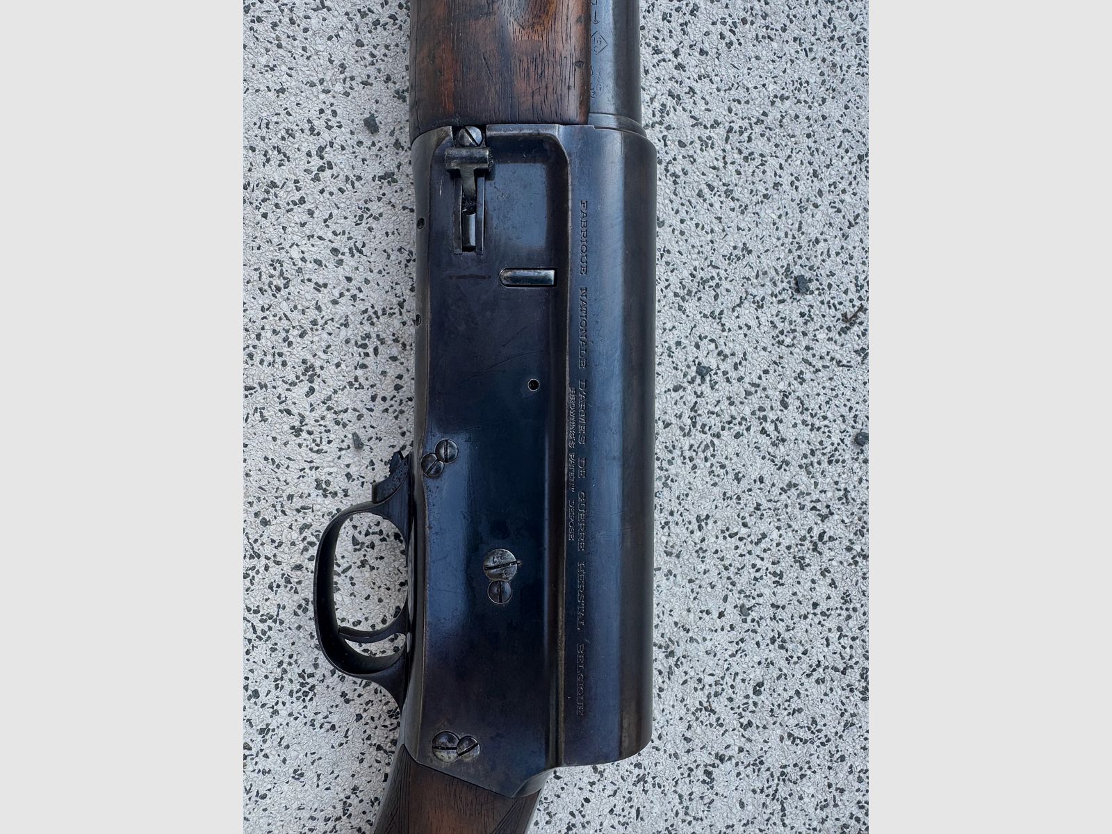 Rariteit: FN Browning Auto-5 (A-5) Kal. 16/65 – Vroeg Belgische productie met „Suicide Safety“ & Bäckenschäftung