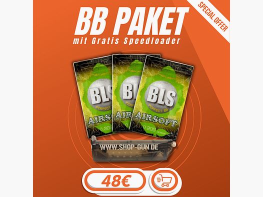 0.20g BLS BIO Sparpaket mit Speedloader