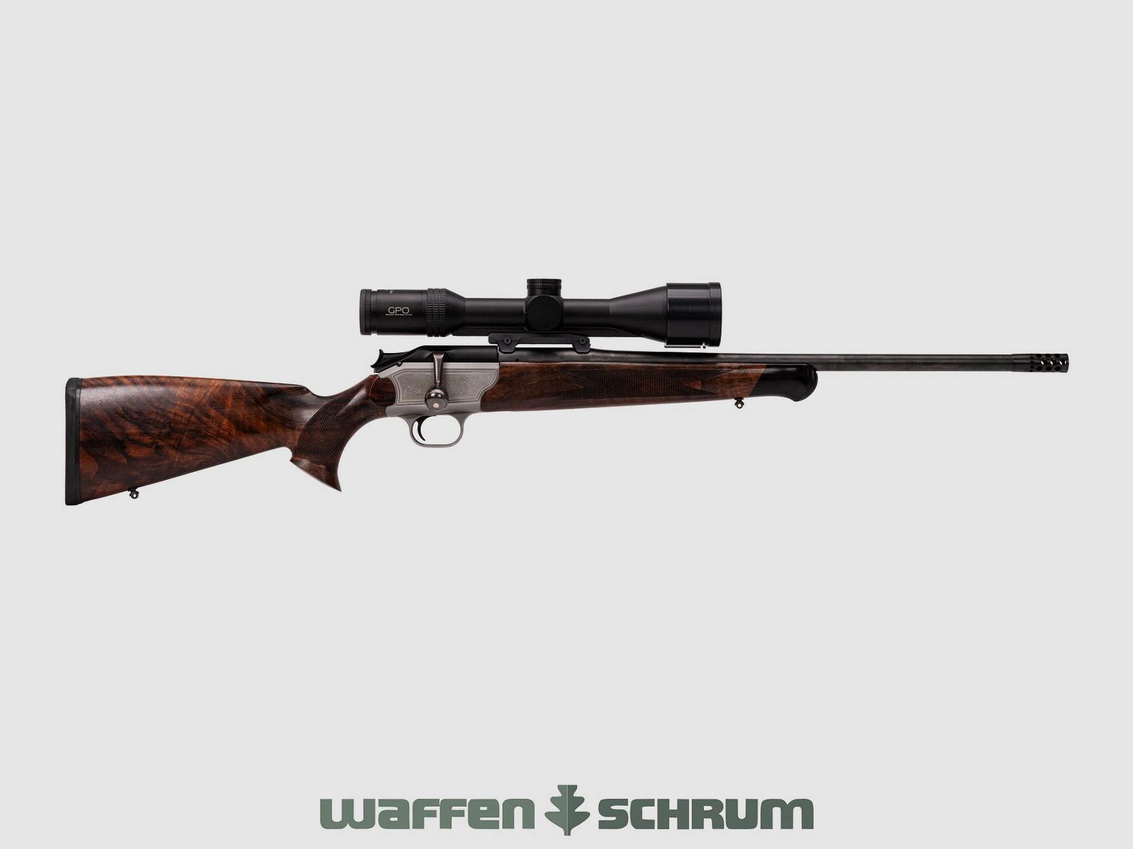 Blaser R93 6.5x55SE, ZF GPO Spectra 6x 2-12x50i Abs. G4i, HMS Samo, LL: 51cm, Gew. M15x1, Präz. Jagen Adapter, Sauer Dual Brake
