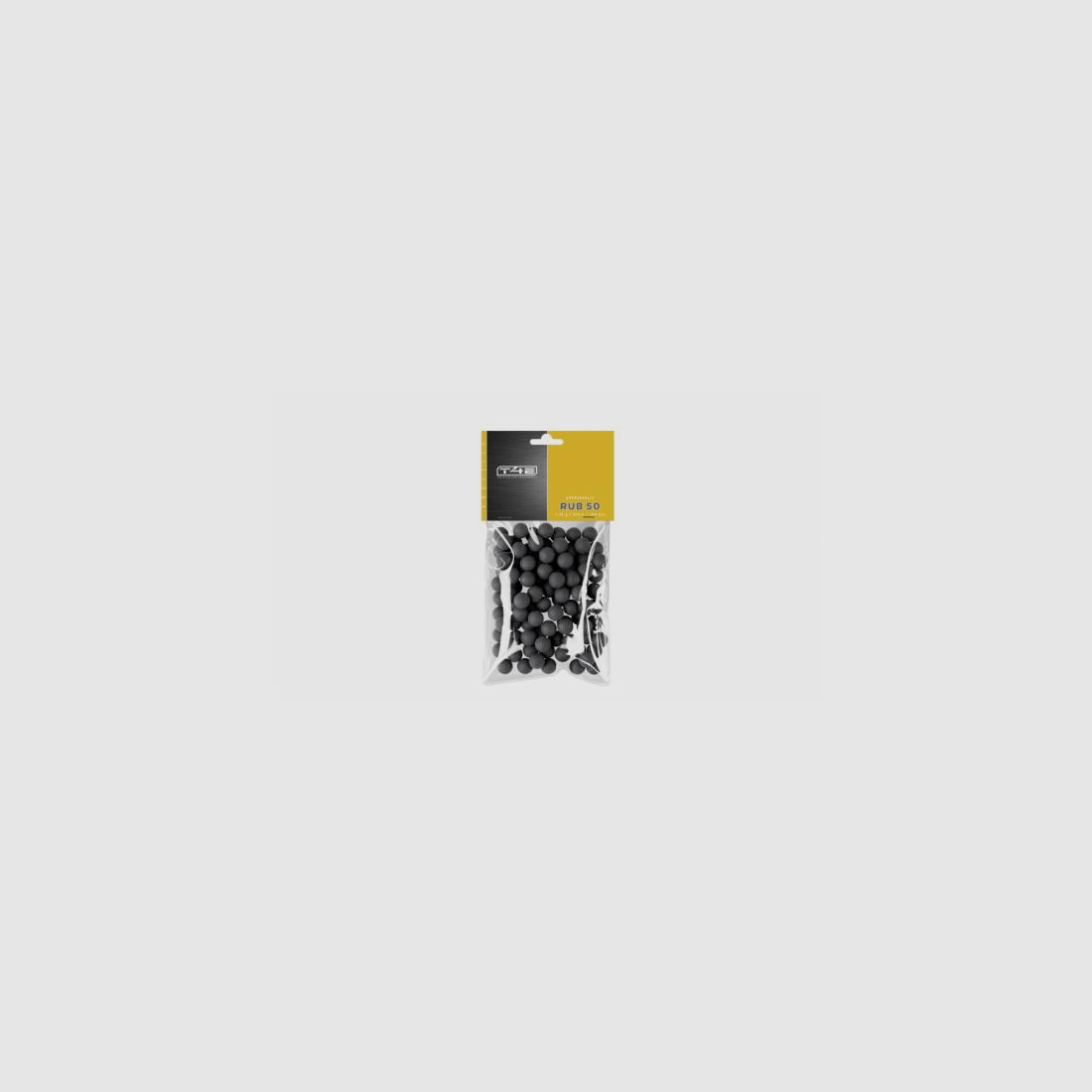 T4E Practice RUB 50 .50, 1,23 g, schwarz, 100 St., Polybeutel