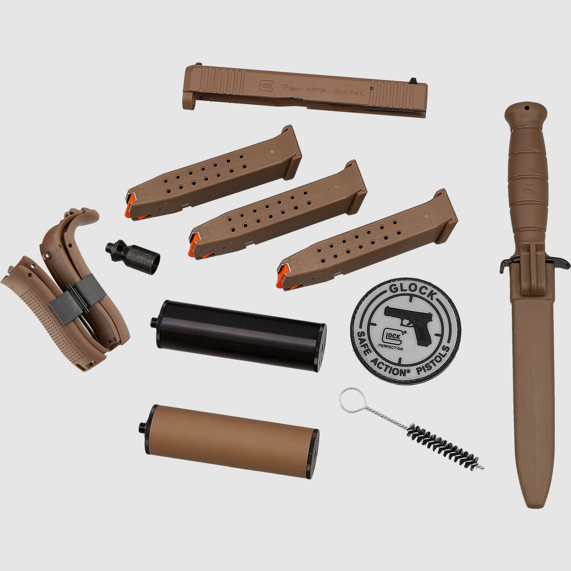 GLOCK 17 Gen5 SV Double Set Cal. 9 mm P.A.K. limited edition