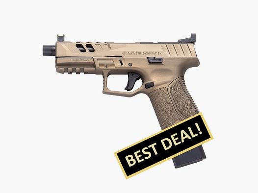 Stoeger STR-9 Combat SX -Smoked Bronze 9x19-Optic Ready-Barrel Thread