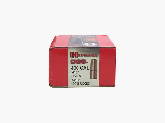 CAJA DE 50 OGIVAS HORNADY 400 CAL .410 400 GRS DGS