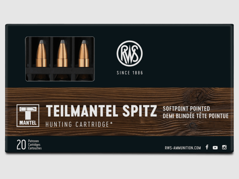 RWS Soft Point Tip Cal. 222 Rem. - 3.2g / 50gr