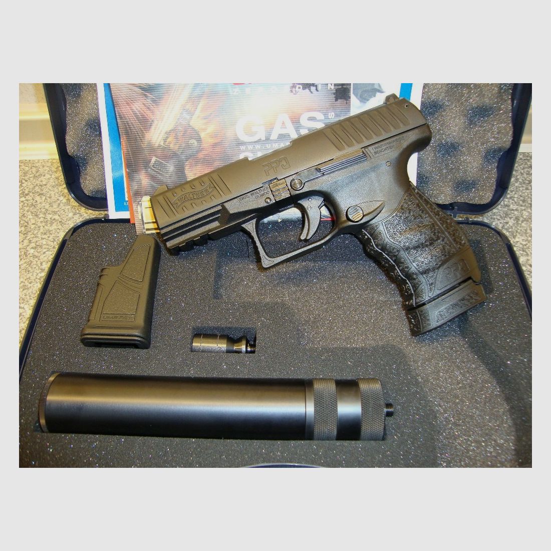 SSW WALTHER PPQ M2 NAVY KIT BLACK KAL. 9MM PAK