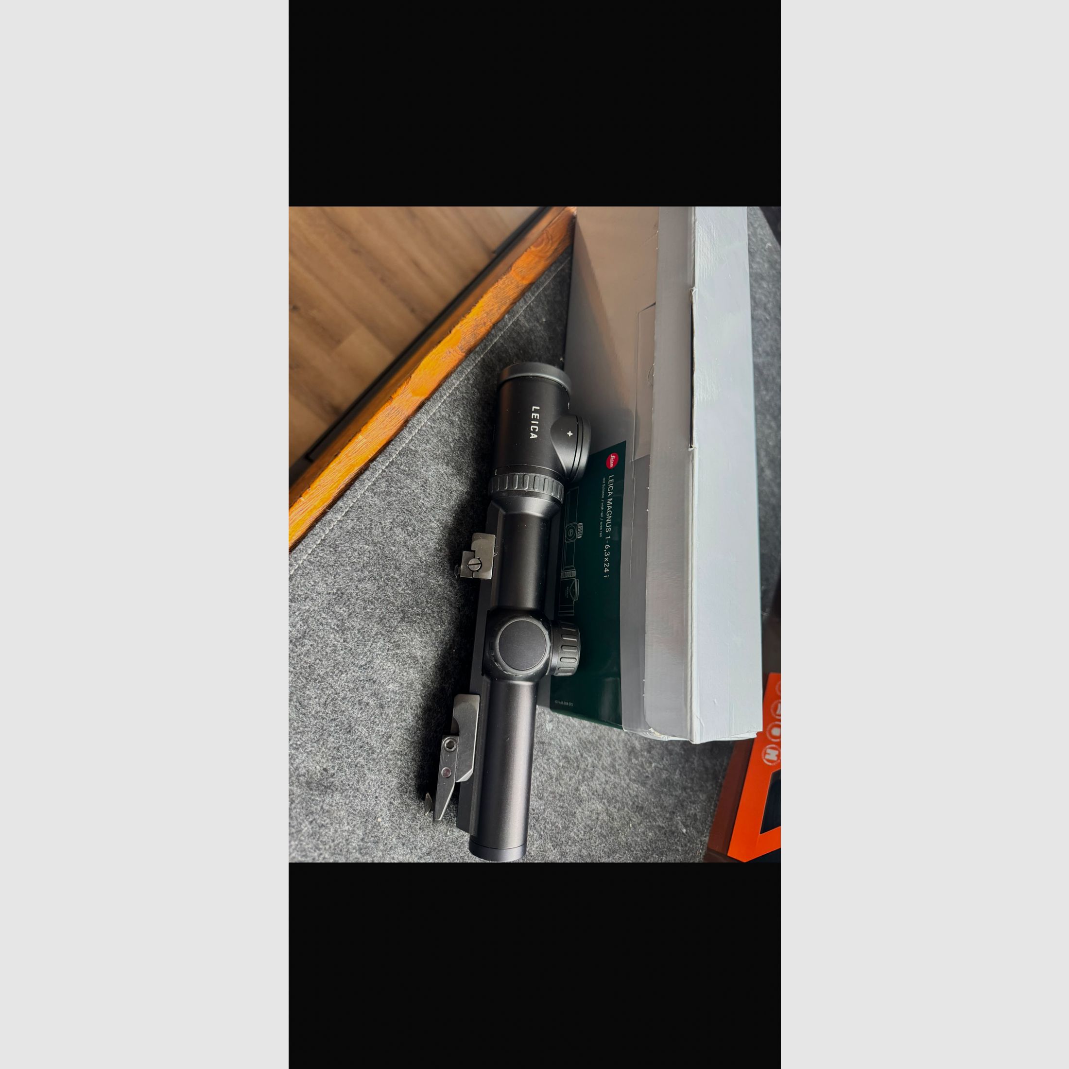 Leica Magnus 1-6,3x24 mit Sauer Schwengmontage