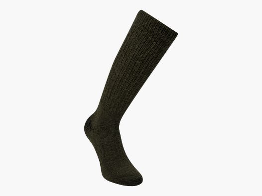 Woll-Seiden-Socken - Forest Green – Size: 44/47
