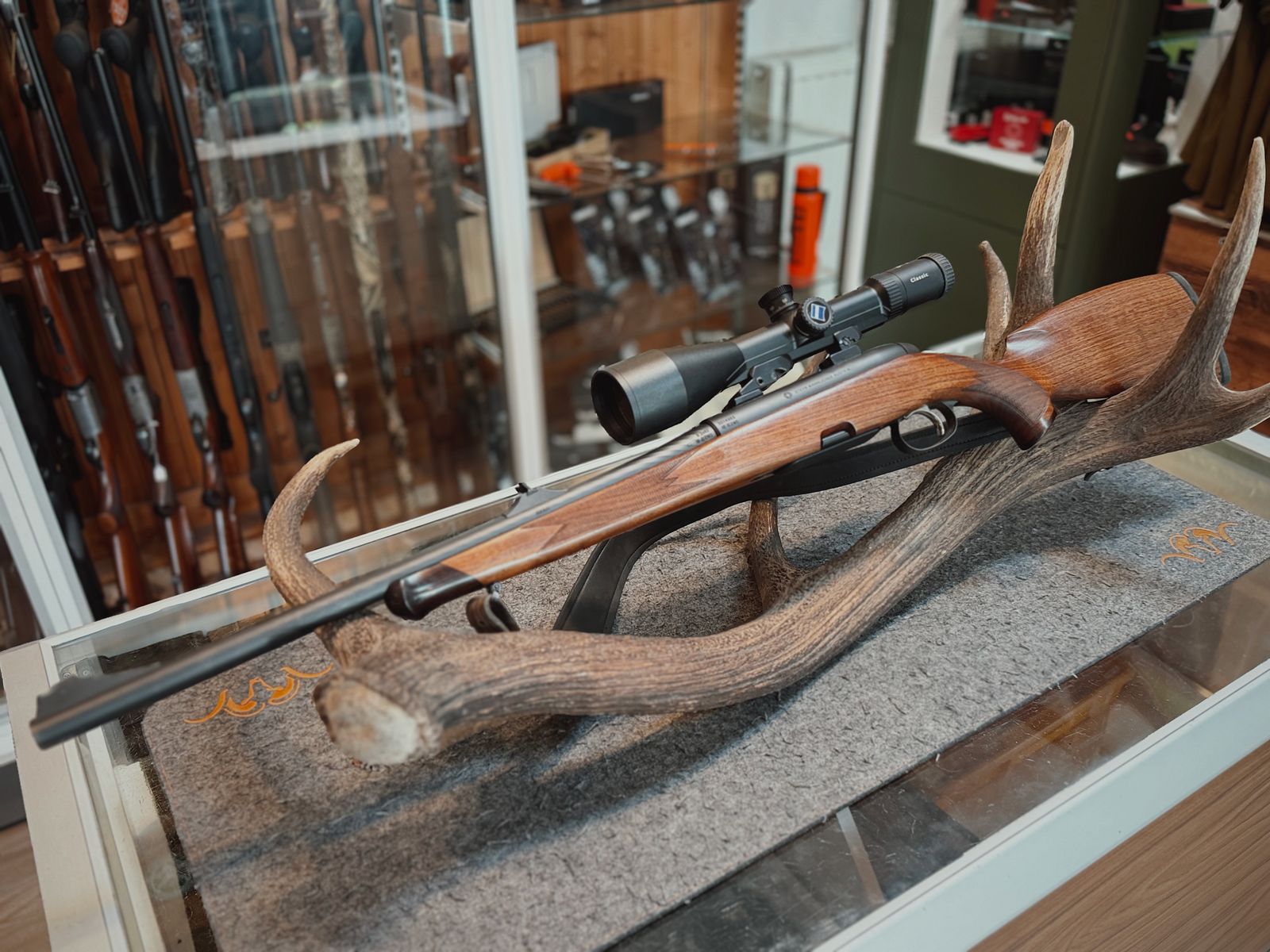 Steyr CL II Kal. 9,3x62 mit Zeiss Diavari M 3-12x56 – Gebraucht, Topzustand