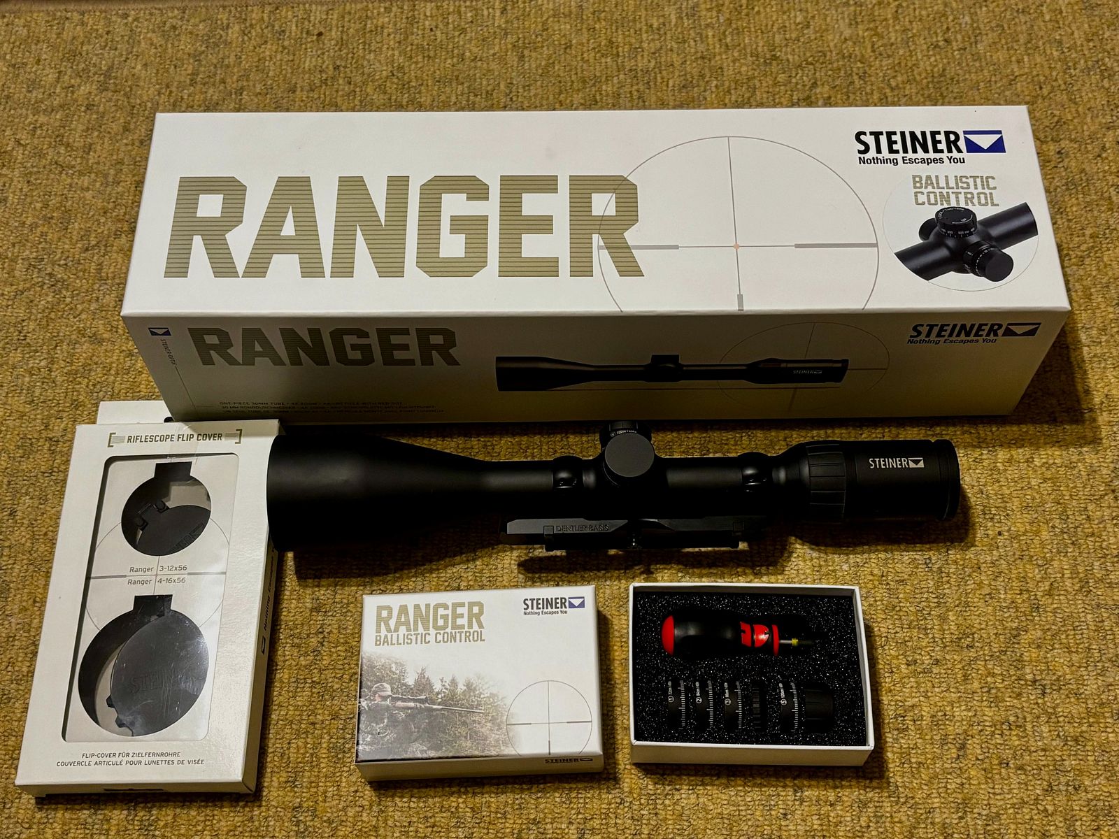 SAKO 85 Carbonlight M .308 Win Premium complete package | new SAKO carbon stock 2026 | Steiner Ranger 4 - 16 x 56 BC | Stalon XE108 suppressor | Dentler rail | 5100 € negotiable, image 17 of 19