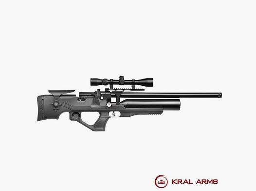 PCP-Karabiner KRAL Puncher Knight Synthese Kaliber 4,50 und 5,50 mm – 24 Joule (Mit 2 Läufen)