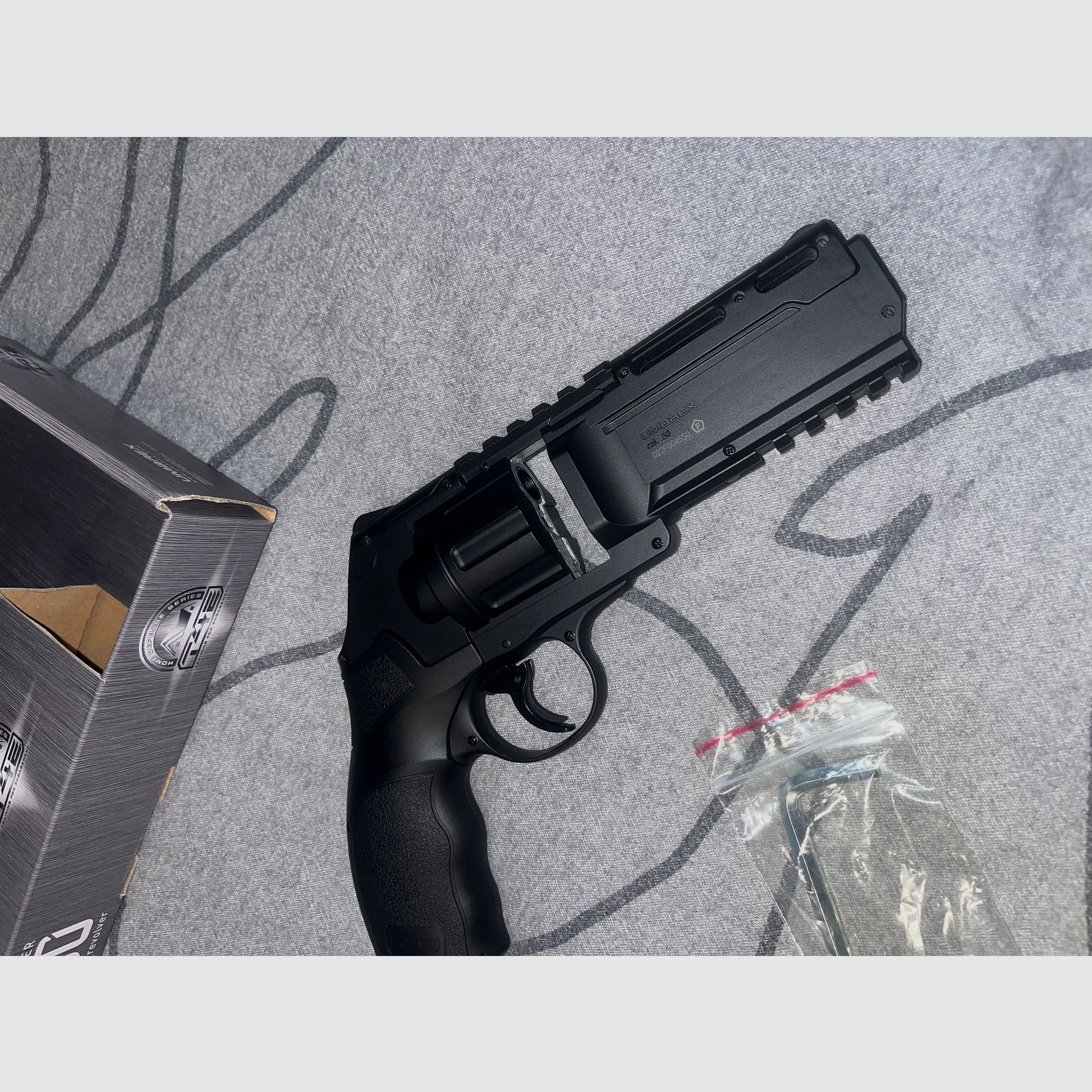 T4E TR50 Gen2 .50 CO2-RAM Revolver Kal. 50 schwarz