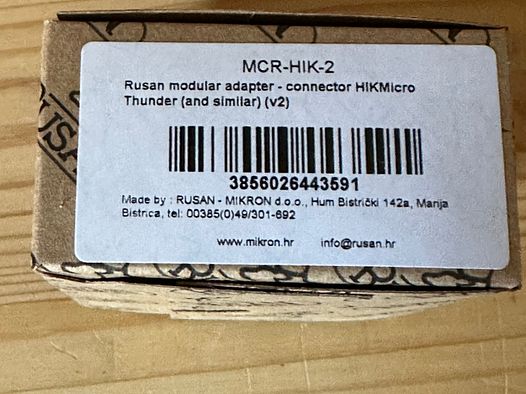 Rusan modular Adapter- connector Hikmicro