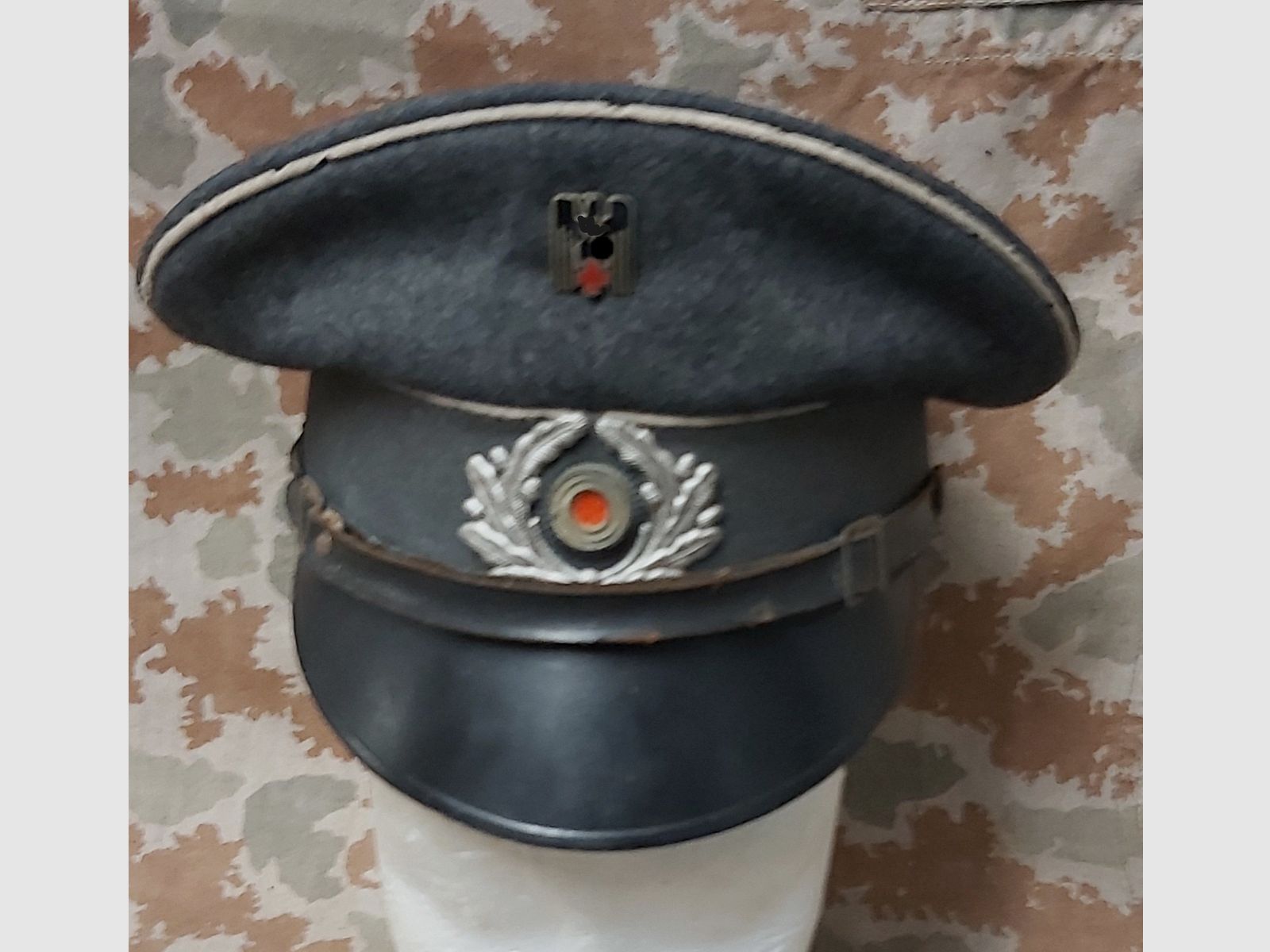 2e Guerre mondiale Croix-Rouge allemande, casquette pour troupes