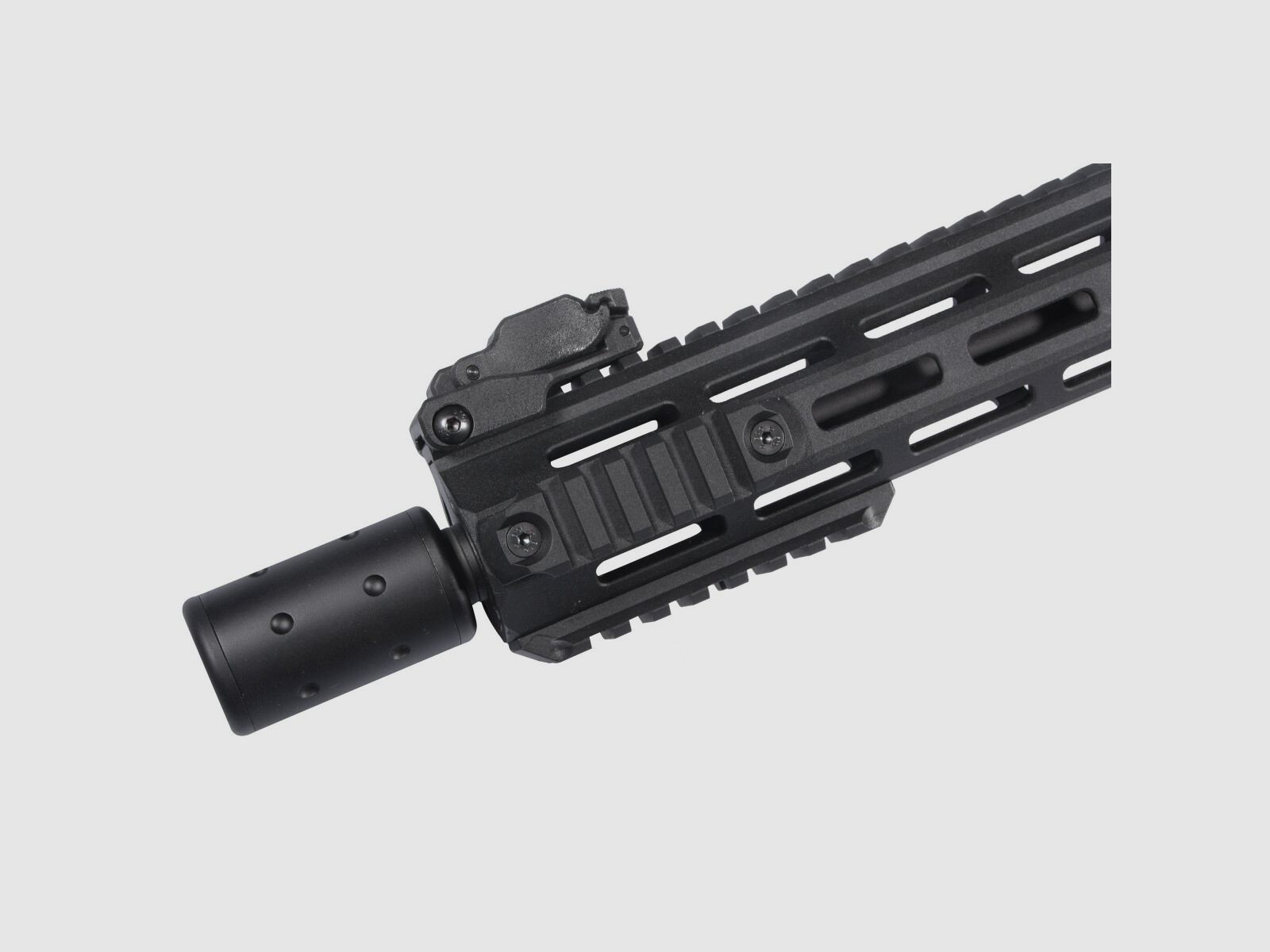 M4 AR15 M-LOK SilentOps 8 Zoll CHARLIE EAGLE ETU Schwarz S-AEG Airsoft Gewehr Frei ab 18 Jahren | Delta Armory
