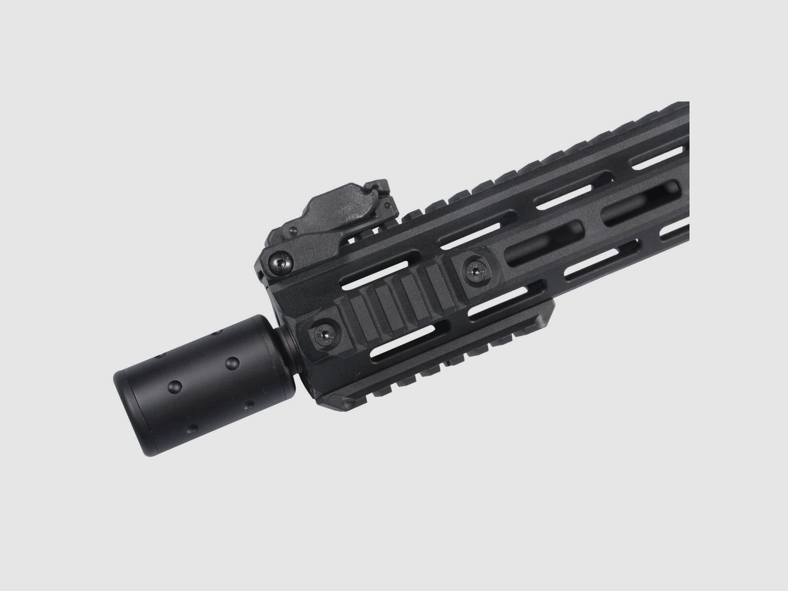 M4 AR15 M-LOK SilentOps 8 Zoll CHARLIE EAGLE ETU Schwarz S-AEG Airsoft Gewehr Frei ab 18 Jahren | Delta Armory